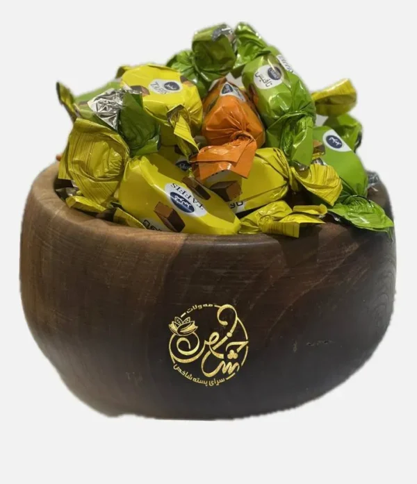 شکلات تافی سه رنگ شونیز
