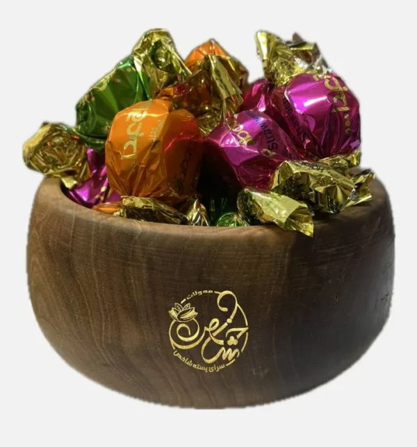 شکلات پشمکی حاج عبدالله میوه ای